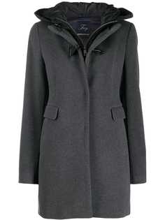 Fay hooded duffle coat