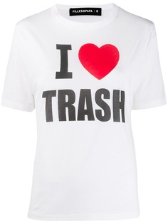 Filles A Papa I Love Trash T-shirt