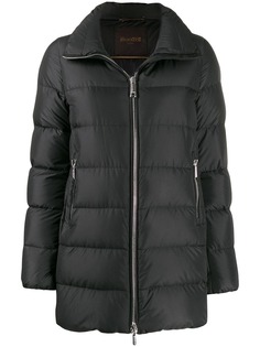 Moorer zipped-up padded jacket