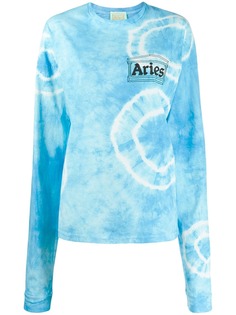 Aries logo print sweatshirt