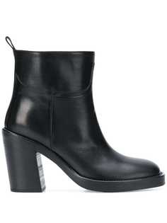 Ann Demeulemeester slip-on heel ankle boots