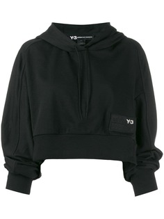 Y-3 укороченное худи