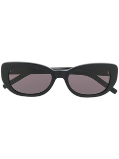 Saint Laurent массивные солнцезащитные очки 316