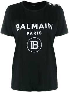 Balmain футболка с логотипом