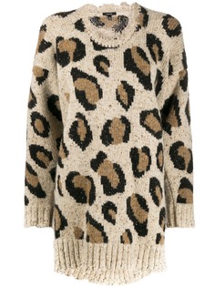 R13 leopard print sweater