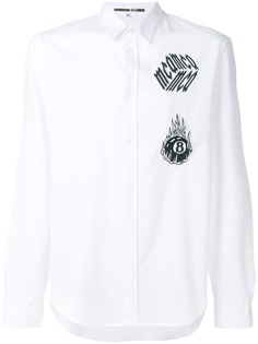 McQ Alexander McQueen embroidered patch shirt