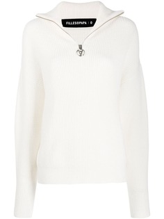 Filles A Papa turtleneck rib-knit sweater