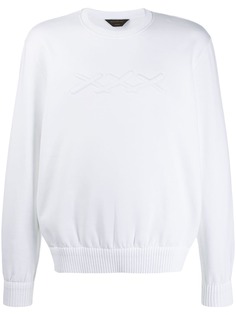 Ermenegildo Zegna xxx logo print sweatshirt