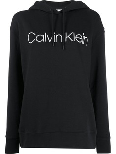Calvin Klein printed logo hoodie