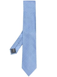 Ermenegildo Zegna patterned tie