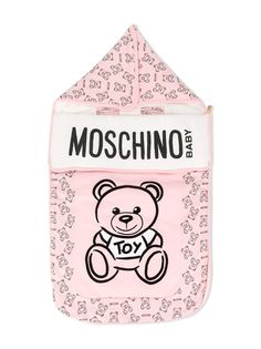 Moschino Kids конверт с принтом Teddy Bear