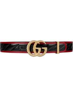 Gucci ремень с пряжкой с GG