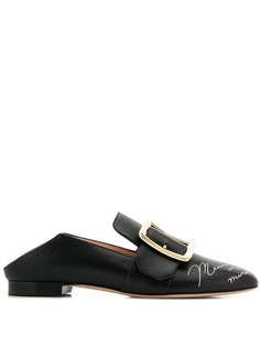 Bally лоферы с пряжкой