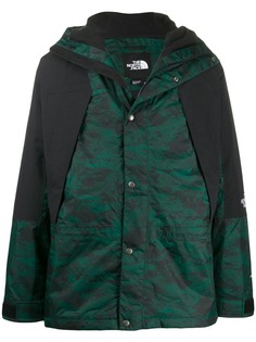 The North Face camouflage panel jacket