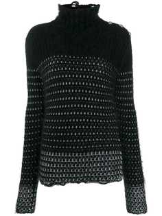 Balmain джемпер с люрексом