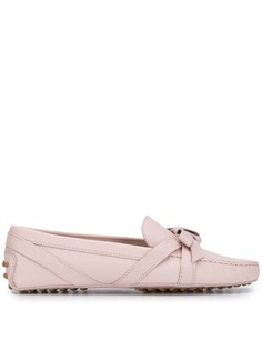 Tods лоферы Gommini с бантом Tod`S