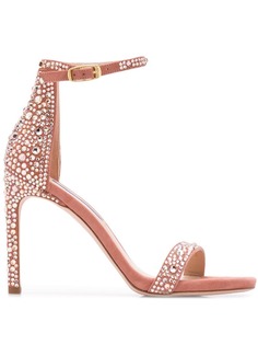 Stuart Weitzman босоножки с кристаллами