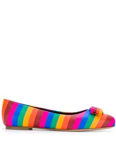 Salvatore Ferragamo балетки с бантами