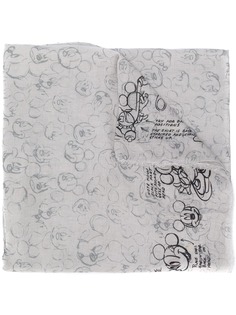 Faliero Sarti шарф с принтом Mickey Mouse