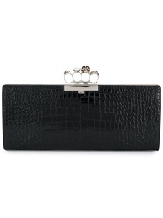 Alexander McQueen клатч с ручкой-кастетом