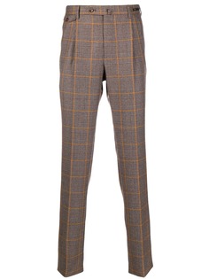 Pt01 строгие брюки в клетку