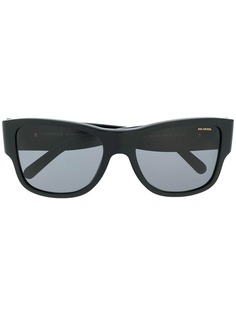Versace Eyewear солнцезащитные очки в массивной оправе