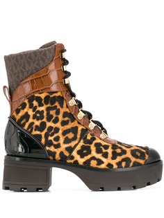 Michael Michael Kors leopard print boots