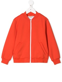 Kenzo Kids printed logo bomber jacket