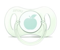 Мини-пустышки Philips Avent Mini 0-2 мес., 1 шт., зеленый