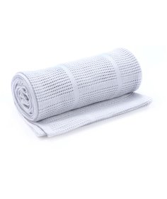Одеяло ажурное хлопковое, цвет: серый Mothercare