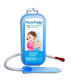 Аспиратор NoseFrida в пластиковом контейнере