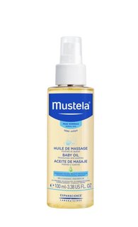 Массажное масло Mustela, 100 мл