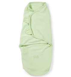 Конверт на липучке Swaddleme, размер S/M, цвет: зеленый Summer Infant