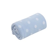 Плед для кроватки флисовый - цвет: голубой Mothercare