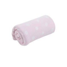 Плед для кроватки флисовый - цвет: розовый Mothercare