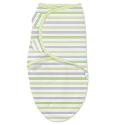 Конверт на липучке Summer Infant Swaddleme Stripes, S-M, цвет: многоцветный