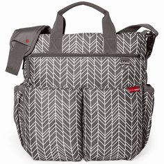 Сумка для мамы Skip Hop Duo Signature Grey Feather, цвет: серый