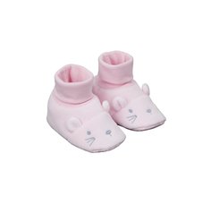 Пинетки-носочки "Мышка", розовый Mothercare