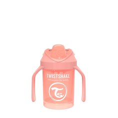 Поильник Twistshake Mini Cup, персиковый