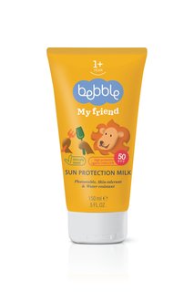 Молочко солнцезащитное SPF50, Bebble My Friend, 150 мл