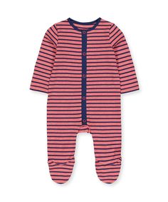 Комбинезон в полоску, красный и синий Mothercare