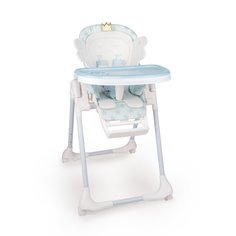 Стул для кормления Happy Baby WINGY, белый/голубой