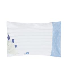 Наволочка "Динозаврик", белый, голубой Mothercare