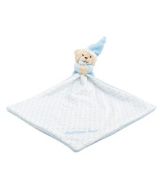 Одеяло с игрушкой медвежонком, голубой Mothercare