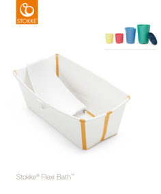 Ванночка складная с термочувствительной пробкой Stokke Flexi Bath + ПОДАРОК