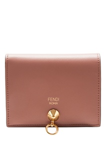 Бордовый кошелек By The Way Fendi