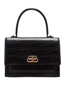 Черная сумка Sharp M Balenciaga