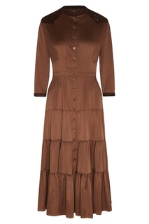 Шелковое платье-рубашка Yana Dress