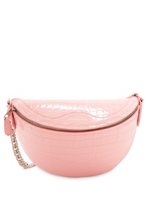 Розовая лакированная сумка Souvenirs XXS Balenciaga
