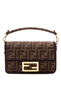 Текстильная сумка Mini Baguette Fendi